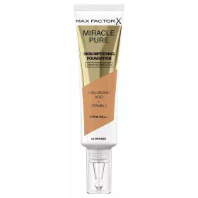 Base de maquillage liquide Max Factor Miracle Pure Spf 30 Nº 80-bronze 30 ml de Max Factor, Fonds de teint - Réf : S0598762, ...