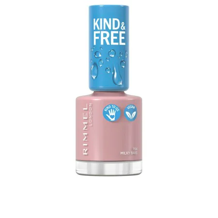 nail polish Rimmel London Kind & Free 154-milky bare (8 ml) by Rimmel London, Polish - Ref: S0598837, Price: 6,40 €, Discount: %