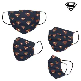 Máscara Higiénica em Tecido Reutilizável Superman Infantil Azul de Superman, Descartáveis - Ref: S0724961, Preço: 7,18 €, Des...