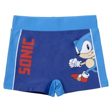 Costume da Bagno Boxer per Bambini Sonic Azzurro di Sonic, Abbigliamento da bagno - Rif: S0736460, Prezzo: 9,01 €, Sconto: %