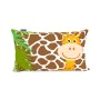 Fodera per cuscino HappyFriday Mr Fox Wild Multicolore 50 x 30 cm di HappyFriday, Copricuscini e federe - Rif: D1609647, Prez...