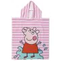 Frottéhandtuch mit Kapuze Peppa Pig Rosa 50 x 115 cm von Peppa Pig, Handtücher - Ref: S0740038, Preis: 7,93 €, Rabatt: %