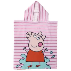 Poncho-Toalha com Capuz Peppa Pig Cor de Rosa 50 x 115 cm de Peppa Pig, Toalhas - Ref: S0740038, Preço: 7,93 €, Desconto: %