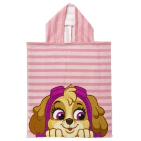 Poncho-Toalha com Capuz The Paw Patrol Cor de Rosa 50 x 115 cm de The Paw Patrol, Toalhas - Ref: S0740043, Preço: 7,93 €, Des...