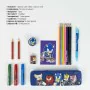 Ensemble de Papeterie Sonic Bleu 24 Pièces de Sonic, Kits de fournitures scolaires - Réf : S0740234, Prix : 7,32 €, Remise : %