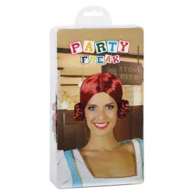 Peluca Tirolés Castaño 111893 de BigBuy Carnival, Pelucas y postizos - Ref: S1121774, Precio: 5,97 €, Descuento: %