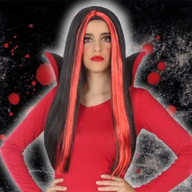 Halloween Wig Red by BigBuy Carnival, Wigs and hairpieces - Ref: S1122359, Price: 6,72 €, Discount: %