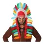 Crest Multicolour American Indian Feathers (29 x 90 cm) by BigBuy Carnival, Wigs and hairpieces - Ref: S1122833, Price: 6,45 ...