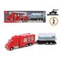 Fire Engine 38 x 11 cm by BigBuy Fun, Lorries - Ref: S1123755, Price: 6,36 €, Discount: %