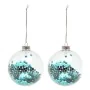 Boules de Noël (2 pcs) 119803 de BigBuy Christmas, Noël - Réf : S1125185, Prix : 5,05 €, Remise : %