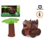 Coche de juguete Dinosaur Series 20 x 12 cm Marrón de BigBuy Kids, Playsets de figuras de juguete - Ref: S1129221, Precio: 5,...