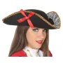 Chapeau Noir Adultes unisexes Pirates de BigBuy Carnival, Chapeaux de chasse - Réf : S1129995, Prix : 3,56 €, Remise : %