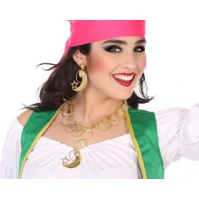 Parure Collana e Orecchini Dorato Arabo Accessori per travestimenti di BigBuy Carnival, Gioielli - Rif: S1130671, Prezzo: 5,1...