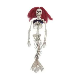 Festone a forma di Scheletro 40 cm Sirena di BigBuy Carnival, Decorazioni per Halloween - Rif: S1130892, Prezzo: 3,99 €, Scon...