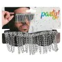 Gafas Cadena Negro/Plateado Accesorios para Disfraz de BigBuy Carnival, Disfraces con accesorios - Ref: S1131342, Precio: 4,1...