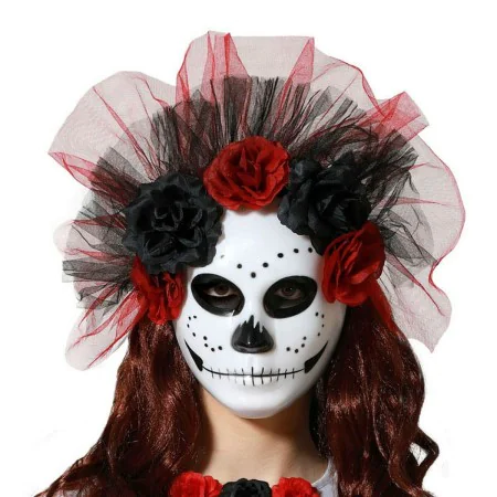 Mask Skull Day of the dead by BigBuy Carnival, Masks - Ref: S1131778, Price: 4,97 €, Discount: %