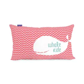 Fodera per cuscino HappyFriday Moshi Moshi Whale Multicolore 50 x 30 cm di HappyFriday, Copricuscini e federe - Rif: D1609682...