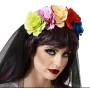 Headband Flowers Halloween by BigBuy Carnival, Sets & Kits - Ref: S1132736, Price: 5,90 €, Discount: %