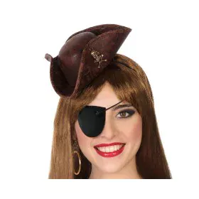 Chapeau Marron Pirates de BigBuy Carnival, Chapeaux de chasse - Réf : S1133071, Prix : 3,90 €, Remise : %