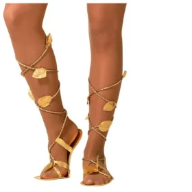 Sandalias de Mujer Dorado de BigBuy Carnival, Zapatos - Ref: S1133926, Precio: 7,10 €, Descuento: %