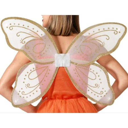 Butterfly Wings Golden by BigBuy Carnival, Capes and wings - Ref: S1134127, Price: 4,04 €, Discount: %