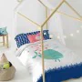 Parure de couette HappyFriday Moshi Moshi Whale Multicouleur Lit 1 persone 2 Pièces de HappyFriday, Couettes et housses de co...