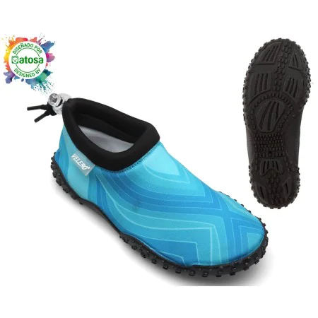 Chaussures aquatiques pour Enfants Bleu de BigBuy Sport, Chaussons de plongée - Réf : S1136636, Prix : 5,48 €, Remise : %