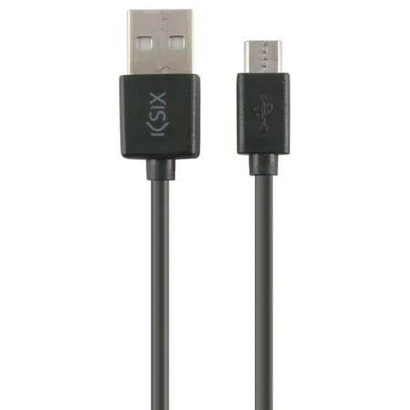 Cable USB a Micro USB Contact 1 m Negro de Contact, Cargadores - Ref: S1902797, Precio: 5,31 €, Descuento: %