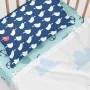 Bedding set HappyFriday Moshi Moshi Whale Multicolour Baby Crib 2 Pieces by HappyFriday, Sheets and pillowcases - Ref: D16096...