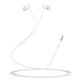 Casque bouton Contact IPX3 Blanc de Contact, Écouteurs et accessoires - Réf : S1906606, Prix : 4,62 €, Remise : %