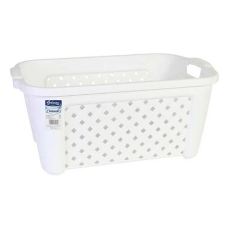 Laundry Basket Tontarelli Arianna 35 L White by Tontarelli, Laundry Baskets - Ref: S2201020, Price: 9,29 €, Discount: %