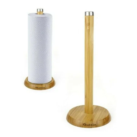 Kitchen Paper holder Quttin Bamboo (ø 16 x 33,5 cm) by Quttin, Shelves and supports - Ref: S2201956, Price: 6,17 €, Discount: %