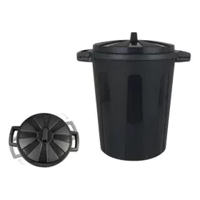 Cubo para la Basura Dem Negro Con Tapa de Dem, Basura y reciclaje - Ref: S2203521, Precio: 13,87 €, Descuento: %