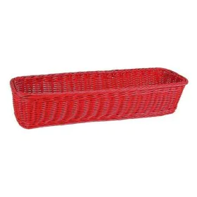 Tabuleiro Vermelho (53 x 16,2 x 10 cm) de Inde, Pratos e fontes - Ref: S2206957, Preço: 4,49 €, Desconto: %