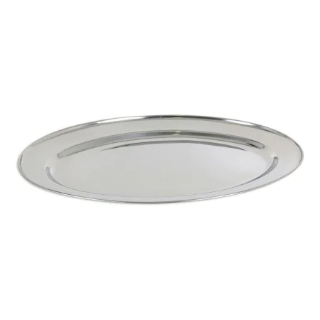 Serving Platter Quttin Stainless steel Oval (40 x 27,2 cm) by Quttin, Plates and dishes - Ref: S2209277, Price: 4,15 €, Disco...