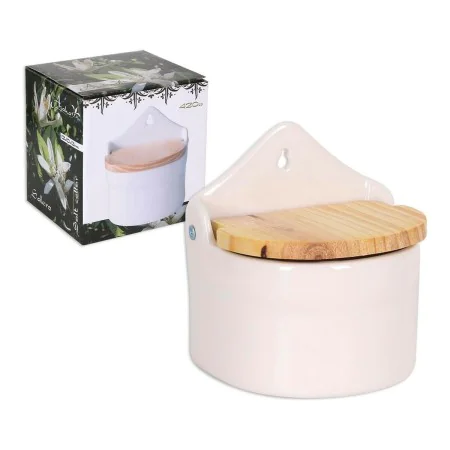 Salzstreuer mit Deckel Azahar Holz 420 ml 11,7 x 10 x 13 cm von BigBuy Home, Dressing- und Gewürzspender - Ref: S2209705, Pre...