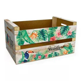 Boîte de rangement Confortime Paradise Brille Tropical (44 x 24,5 x 23 cm) de Confortime, Boîtes et coffres de rangement - Ré...