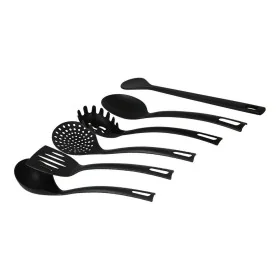 Kitchen Utensils Set Quttin Quttin Black (6 Units) (6 pcs) by Quttin, Cooking Spoons - Ref: S2210933, Price: 7,39 €, Discount: %