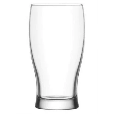 Beer Glass LAV Belek Crystal Transparent 6 Units (375 cc) by LAV, Beer Glasses - Ref: S2211684, Price: 8,39 €, Discount: %