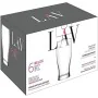 Beer Glass LAV Belek Crystal Transparent 6 Units (375 cc) by LAV, Beer Glasses - Ref: S2211684, Price: 8,39 €, Discount: %