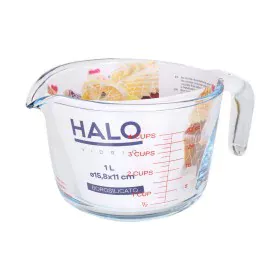 Measuring Jug Halo 1 L Glass by Halo, Measuring Cups & Jugs - Ref: S2212193, Price: 5,09 €, Discount: %