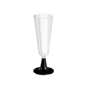 Reusable cava glasses Algon Black 150 ml 50 Units by Algon, Tumblers - Ref: S2214219, Price: 6,74 €, Discount: %