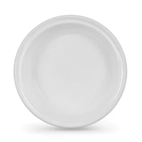 Set of reusable plates Algon Circular White 20,5 x 3 cm Plastic 100 Units by Algon, Turntables - Ref: S2214245, Price: 6,63 €...