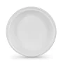 Lot d'assiettes réutilisables Algon Rond Blanc 20,5 x 3 cm Plastique 100 Unités de Algon, Platines - Réf : S2214245, Prix : 5...