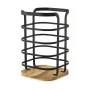 Pot for Kitchen Utensils Confortime West Black Metal by Confortime, Shelves and supports - Ref: S2215105, Price: 7,64 €, Disc...