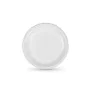 Set of reusable plates Algon White Plastic 20,5 cm (100 Units) by Algon, Turntables - Ref: S2215366, Price: 6,22 €, Discount: %