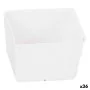 Caja Multiusos Modular Blanco 8 x 8 x 5,3 cm (36 Unidades) de BigBuy Home, Cajas y arcones de almacenaje - Ref: S2226302, Pre...