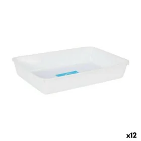 Contenitore di Plastica Bianco 22,5 x 15,5 x 4 cm di BigBuy Cooking, Ricambi e accessori per frigoriferi - Rif: S2226324, Pre...