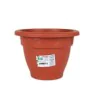 Plant pot Dem Squares Circular Brown 18 x 13,3 cm (6 Units) by Dem, Flower Pots - Ref: S2228440, Price: 4,63 €, Discount: %