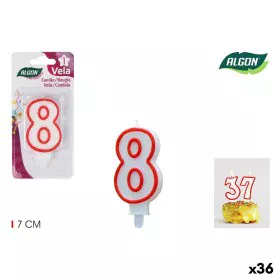 Ensemble de Bougies Algon Rouge (36 Unités) de Algon, Jeux - Réf : S2229285, Prix : 7,67 €, Remise : %